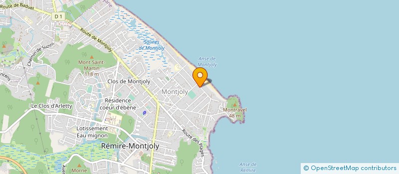 localisation de l'entreprise ECO-SYS  REMIRE-MONTJOLY