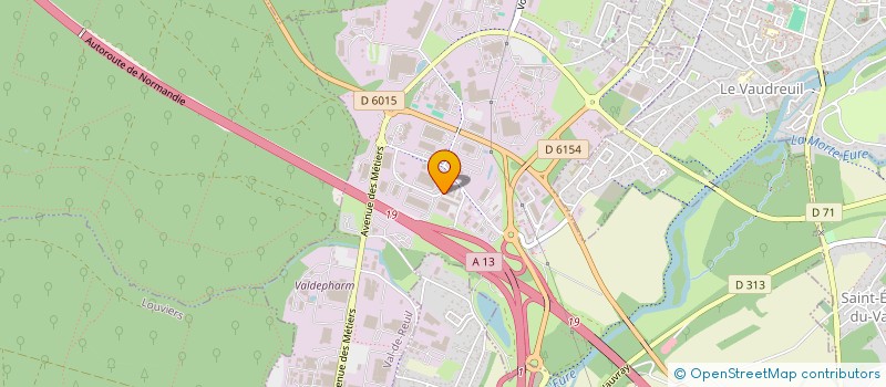 localisation de l'entreprise ECO SYSTEM BOIS à VAL-DE-REUIL