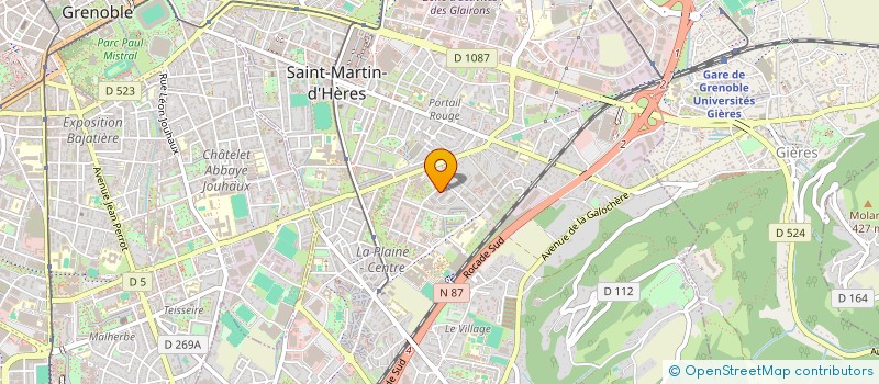 localisation de l'entreprise ECO-SYSTEME CONCEPTION  SAINT-MARTIN-D'HERES