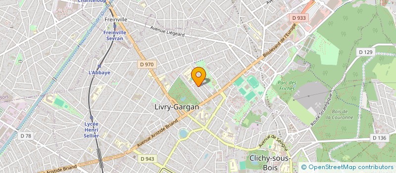 localisation de l'entreprise ECO & SYSTEMES 3 à LIVRY GARGAN