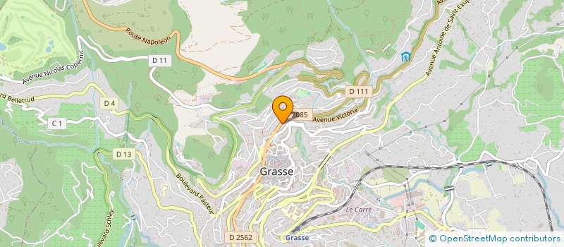 localisation de l'entreprise ECO SYSTEMES  GRASSE