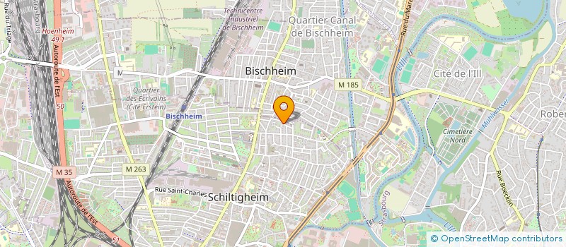 localisation de l'entreprise ECO-SYSTEMIQUE à SCHILTIGHEIM