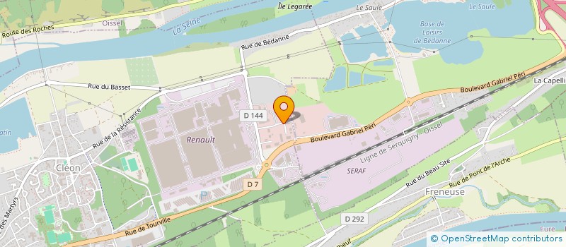 localisation de l'entreprise ECO TECH à CLEON