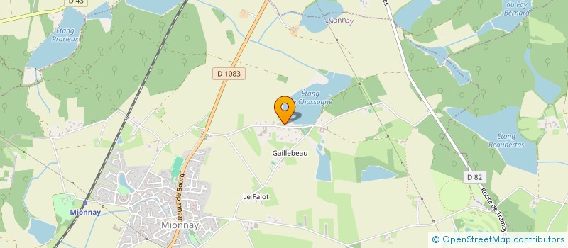 localisation de l'entreprise ECO TECH à MIONNAY