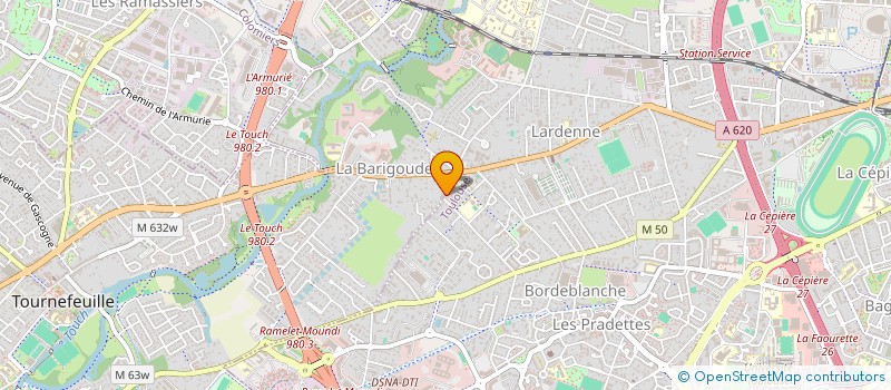 localisation de l'entreprise ECO TECH  TOULOUSE