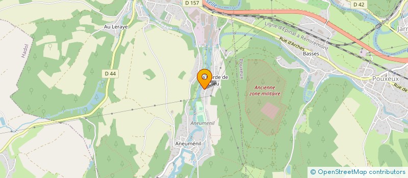 localisation de l'entreprise ECO TECH CHAUFFAGE  ARCHES