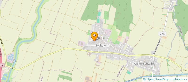 localisation de l'entreprise ECO-TECH SOLUTIONS à PORTE DU RIED
