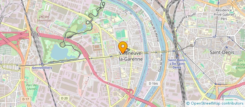 localisation de l'entreprise ECO TEMIZ à VILLENEUVE-LA-GARENNE