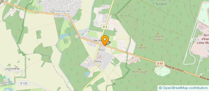 localisation de l'entreprise ECO TERRA  FONTENAY-LES-BRIIS