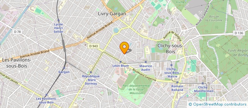 localisation de l'entreprise ECO TITAN à LIVRY-GARGAN