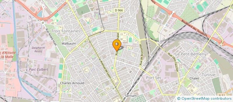 localisation de l'entreprise ECO TL à NOISY-LE-SEC