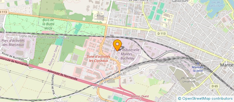 localisation de l'entreprise ECO TOITURES  BUCHELAY