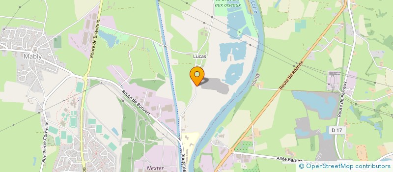 localisation de l'entreprise ECO TRAITEMENT RECYCLAGE à MABLY