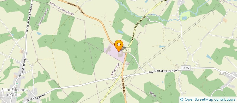 localisation de l'entreprise ECO TRANSFORMATION  SAINT-LON-LES-MINES