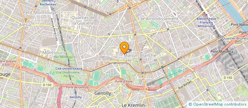 localisation de l'entreprise ECO TRANSPORT  SARCELLES