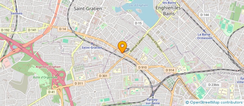 localisation de l'entreprise ECO TRANSPORT PRIVE à EPINAY-SUR-SEINE