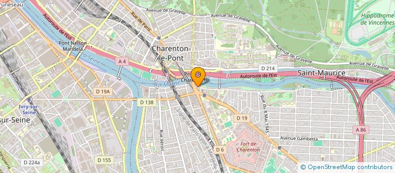 localisation de l'entreprise ECO TRANSPORTS EXPRESS à MAISONS-ALFORT