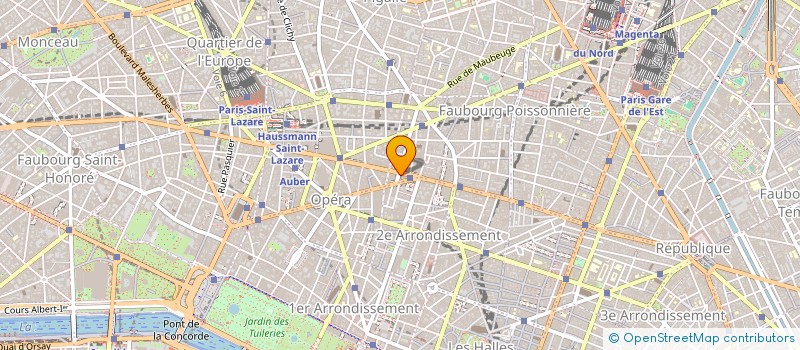 localisation de l'entreprise ECO UMANDE BAIL à PARIS