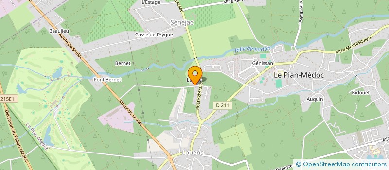 localisation de l'entreprise ECO UNION à LE PIAN-MEDOC