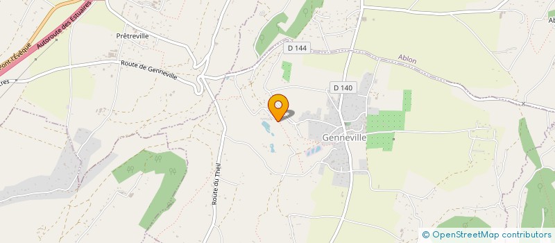localisation de l'entreprise ECO-VALLEE DE GENNEVILLE  GENNEVILLE