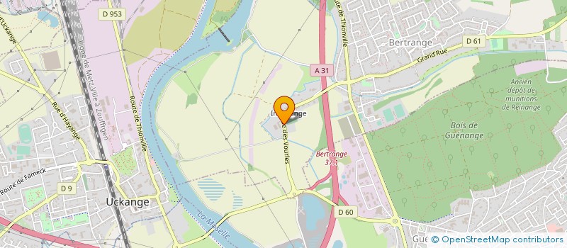 localisation de l'entreprise ECO-VERT  BERTRANGE