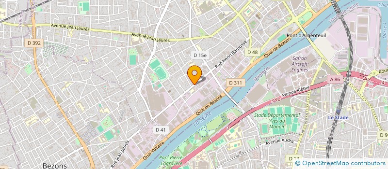 localisation de l'entreprise ECO VIANDES à ARGENTEUIL