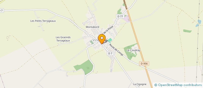 localisation de l'entreprise ECO VIDEO à VINEUIL