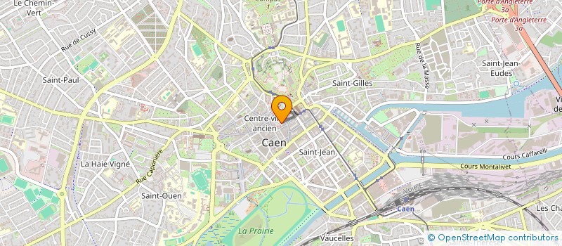 localisation de l'entreprise ECO VIVANT à CAEN