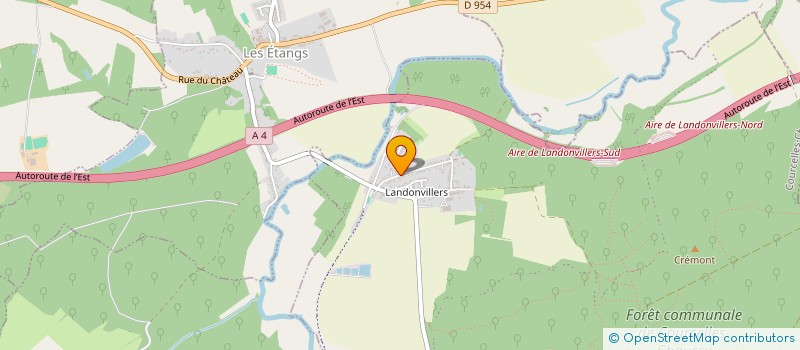 localisation de l'entreprise ECO VULCAIN  COURCELLES-CHAUSSY