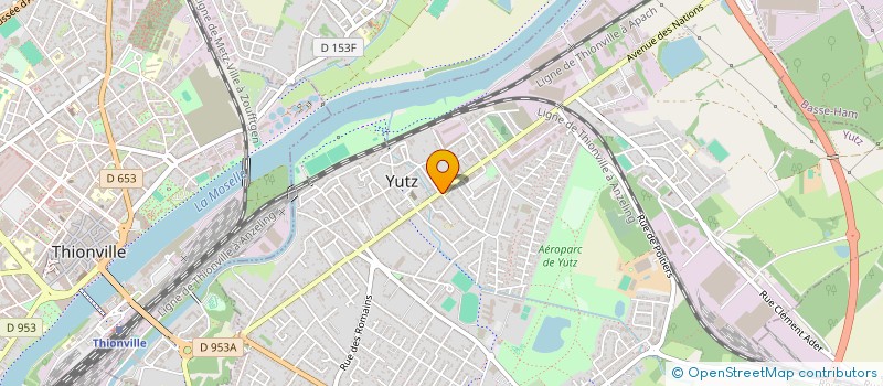 localisation de l'entreprise ECO WASCH  YUTZ