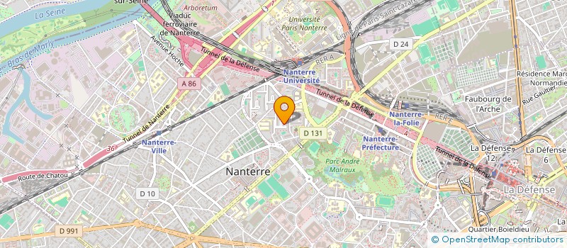 localisation de l'entreprise ECO WORK ENVIRONNEMENT à AULNAY-SOUS-BOIS