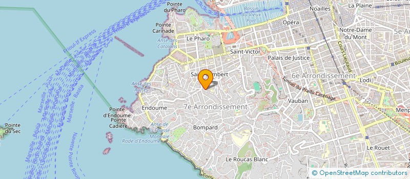 localisation de l'entreprise ECO2 à MARSEILLE