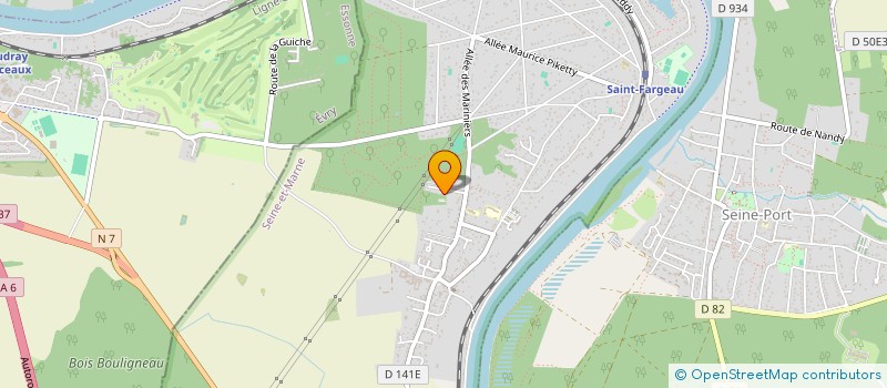 localisation de l'entreprise ECO2-DOUCHE  SAINT-FARGEAU-PONTHIERRY