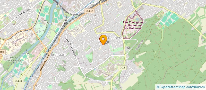 localisation de l'entreprise ECO4 à MULHOUSE