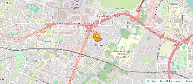 localisation de l'entreprise ECOABITAT  TOULOUSE