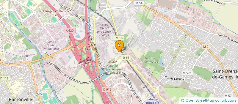 localisation de l'entreprise ECOALA7 à TOULOUSE