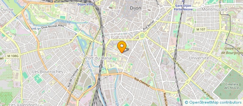 localisation de l'entreprise ECOALLI à DIJON