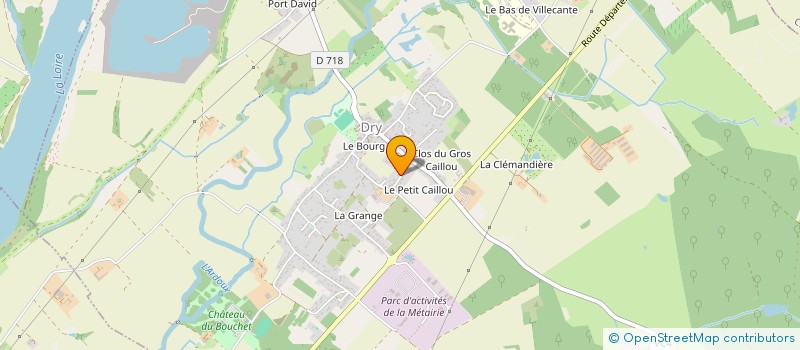 localisation de l'entreprise ECOALU 45  DRY