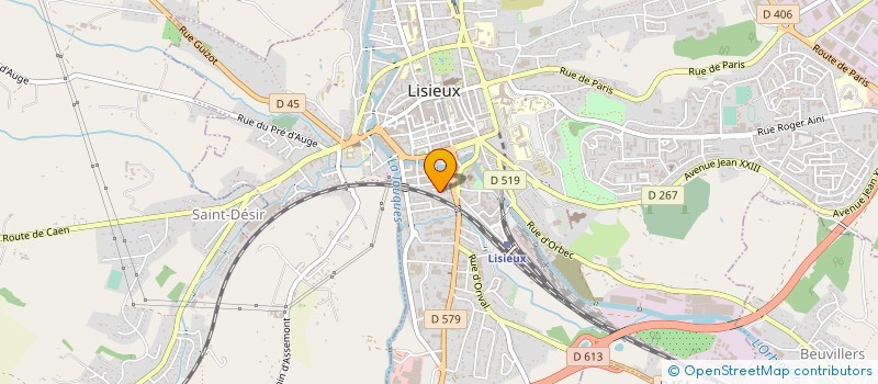 localisation de l'entreprise ECOASIS COURTONNE LA MEUDRAC à LISIEUX