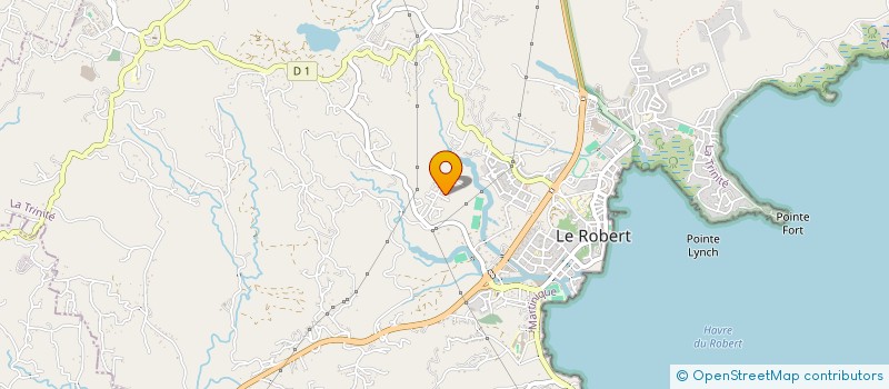 localisation de l'entreprise ECOBASES  LE ROBERT