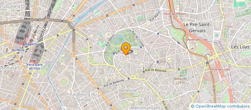 localisation de l'entreprise ECOBAT à PARIS