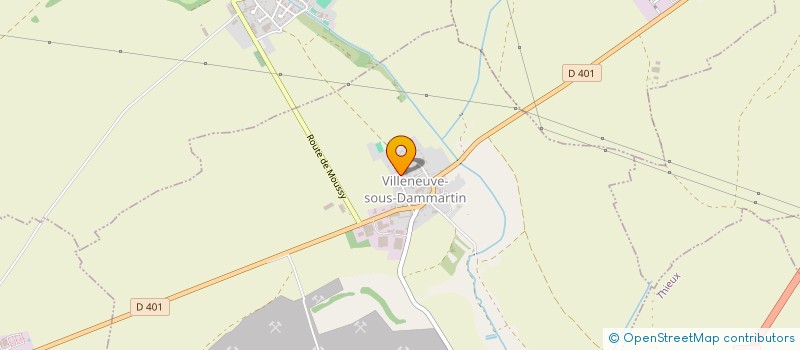 localisation de l'entreprise ECOBAT à VILLENEUVE-SOUS-DAMMARTIN