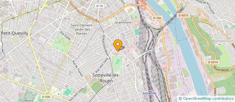 localisation de l'entreprise ECOBAT INGENIERIE  SOTTEVILLE-LES-ROUEN