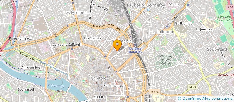 localisation de l'entreprise ECOBAT SERVICES à TOULOUSE