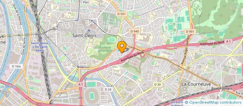 localisation de l'entreprise ECOBAT SERVICES à SAINT-DENIS