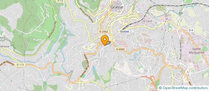 localisation de l'entreprise ECOBIOMA  GRASSE