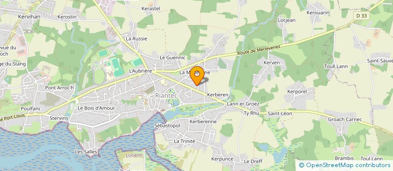 localisation de l'entreprise ECOBOX  RIANTEC