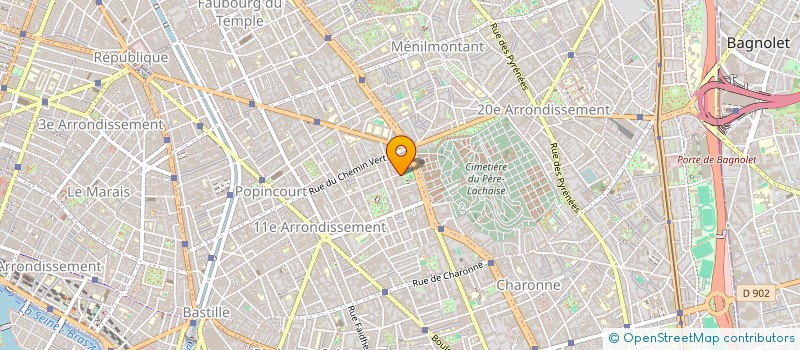 localisation de l'entreprise ECOBRANDING FOUNDATION  PARIS