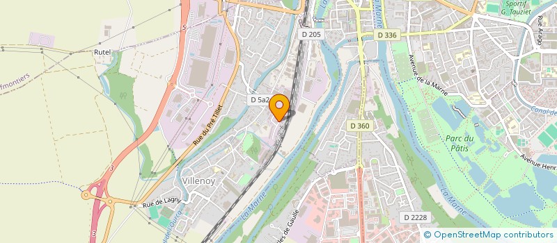 localisation de l'entreprise ECOBUILDING  QUINCY-VOISINS