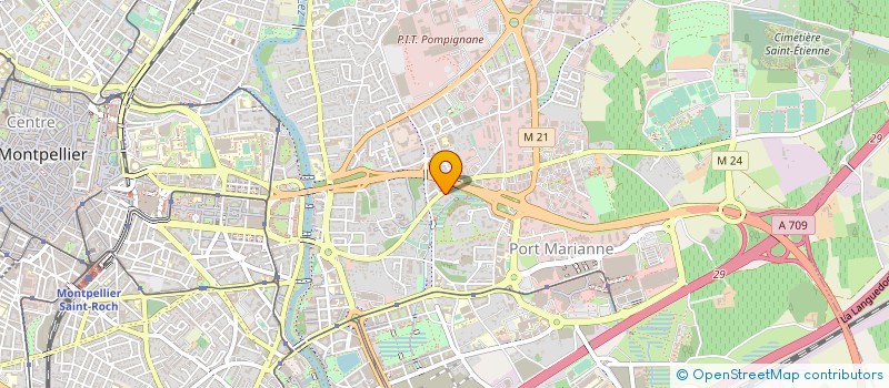localisation de l'entreprise ECOBUILDING SYSTEM à MONTPELLIER